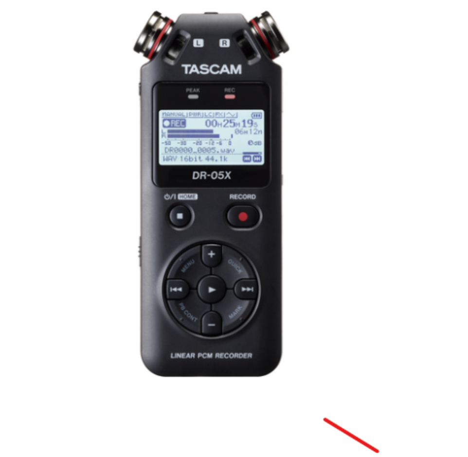 TASCAM DR-05X Portable Voice Recorder